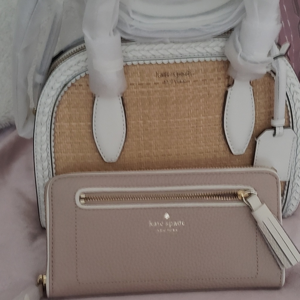 Kate spade handbag and wallet